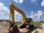 Used Excavator in yard